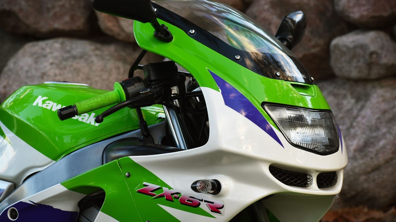 1995 Kawasaki Ninja ZX-6R a 90s Supersport Legend? INFO - YouTube