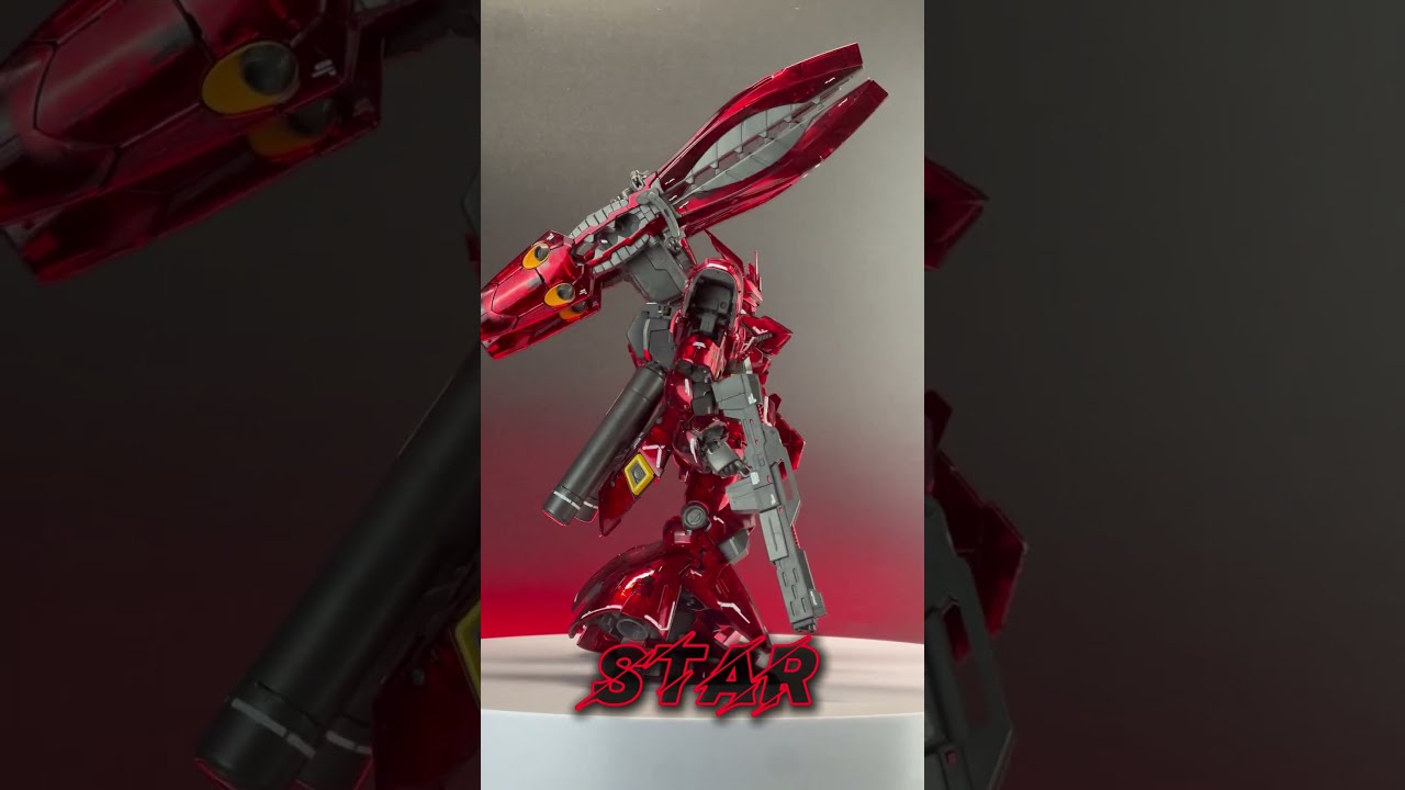 A detailed look at STAR RG MSN-04FF Sazabi 1/144 [Fukuoka/Side-F