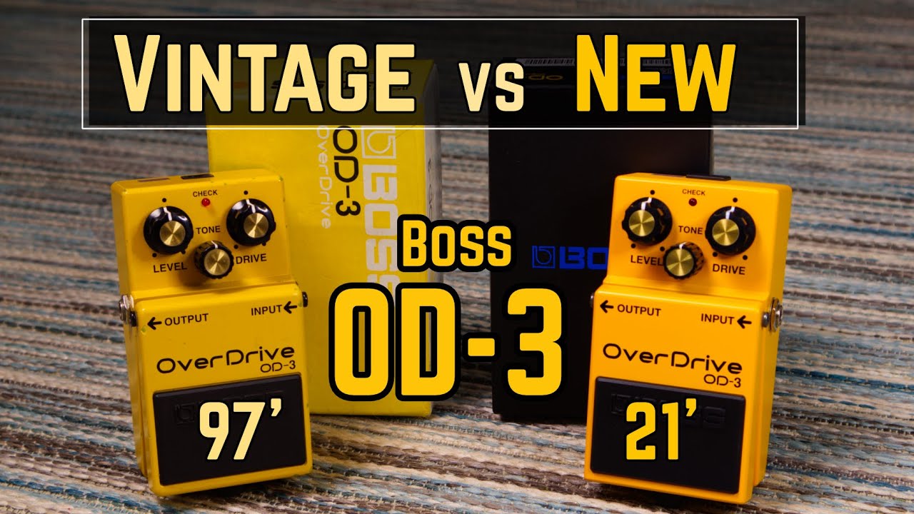 BOSS OverDrive OD-3 1998年製 Buy Boss OD-3 Overdrive Pedal | Sam