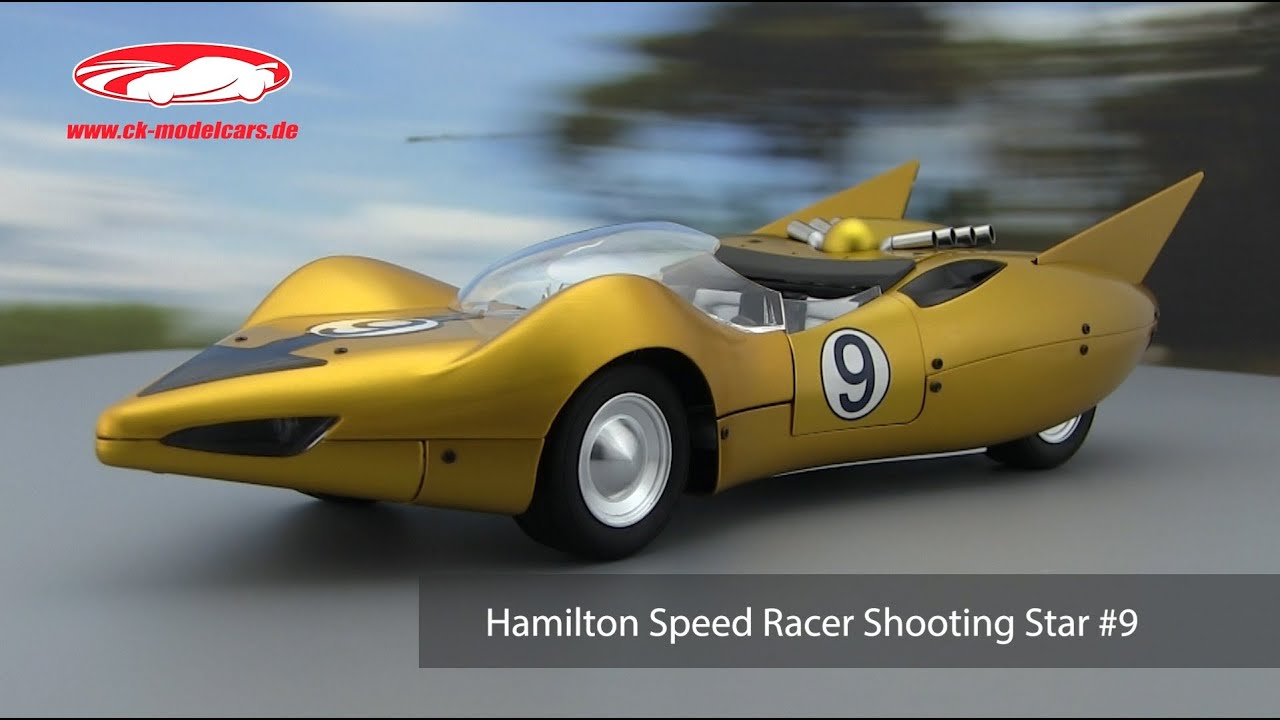 ck-modelcars-video: Hamilton Speed Racer Shooting Star #9 gelb 1