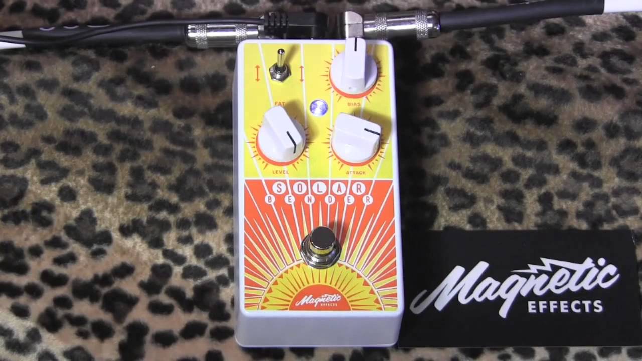 Magnetic Effects SOLAR BENDER Mk II Tonebender fuzz with RS Tele