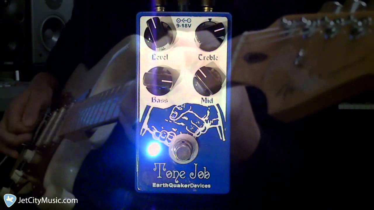 EarthQuaker Devices Tone Job EQ & Boost - YouTube