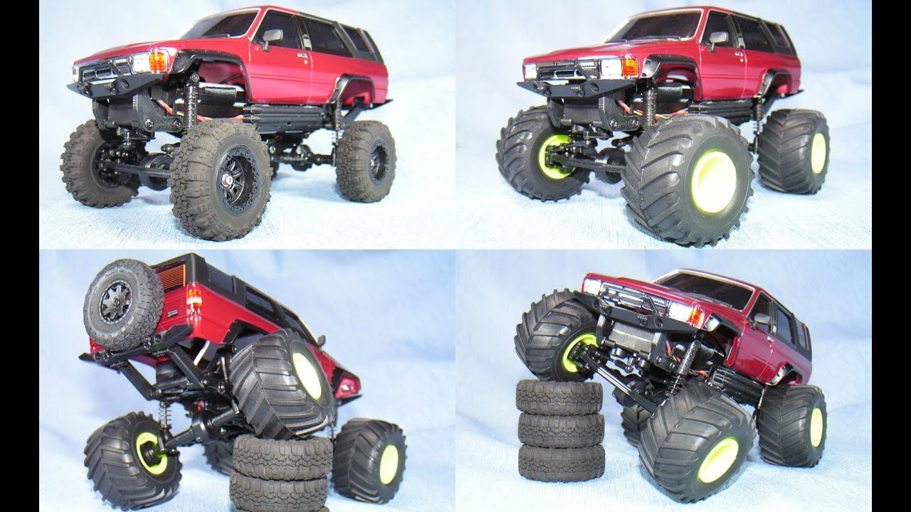 1/24 京商 ミニッツ 4x4 4ランナー ボディリフトアップ RGT1/24タイヤ