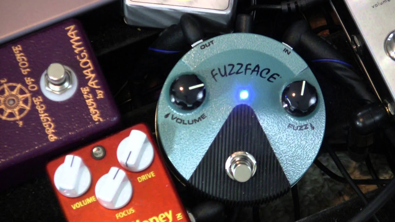 Dunlop Hendrix Fuzz Face Mini FFM3 Review Demo with worship leader