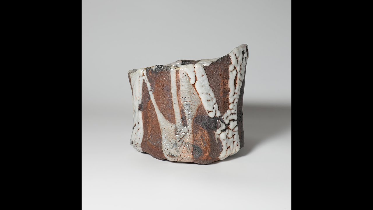 Shiho Shino Matcha chawan Teabowl. Takahiro Kato. 紫鳳志野茶碗