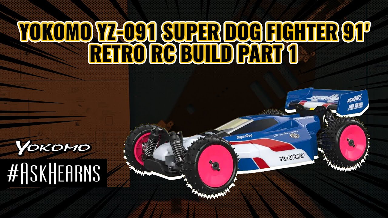 YOKOMO YZ-091 Super Dog Fighter 91' Retro RC | Build Part 1