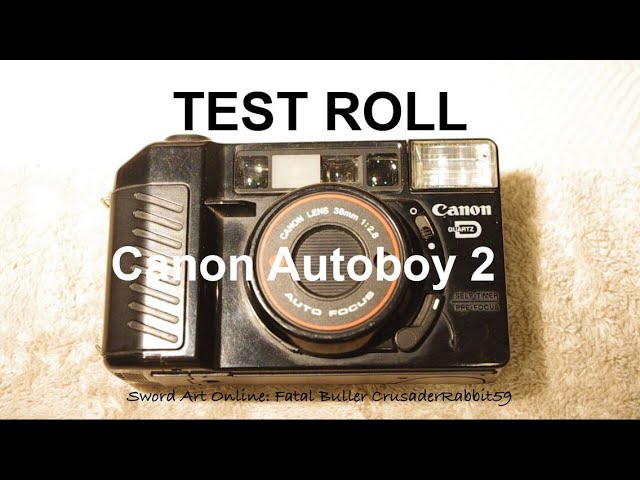 TEST ROLL - Canon Autoboy 2 - YouTube