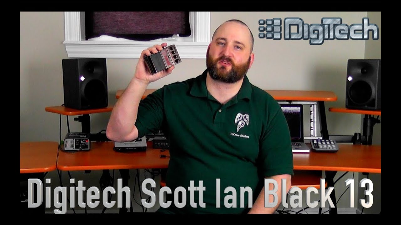 Digitech Scott Ian Signature Series Black-13 - YouTube