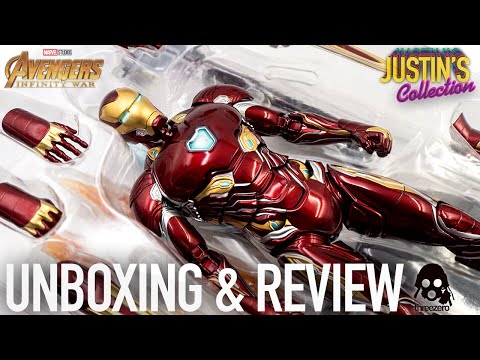 Iron Man MK50 Avengers Infinity War Threezero DLX Unboxing