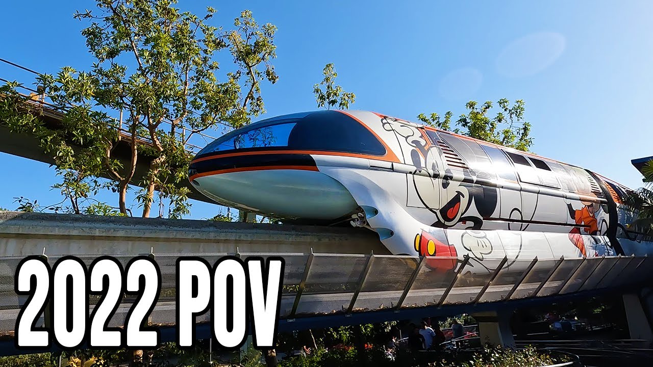 Monorail Orange - Disneyland 2022 Full Attraction [4K POV] - YouTube