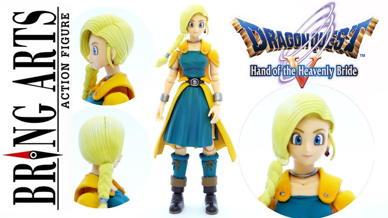 Dragon Quest V Bring Arts Figure - Bianca Showcase Review