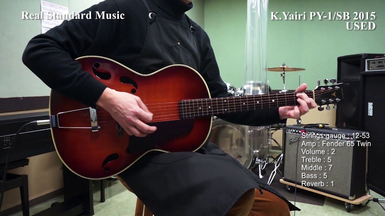 K.Yairi PY-1/SB 2015 USED with 65 Twin - YouTube