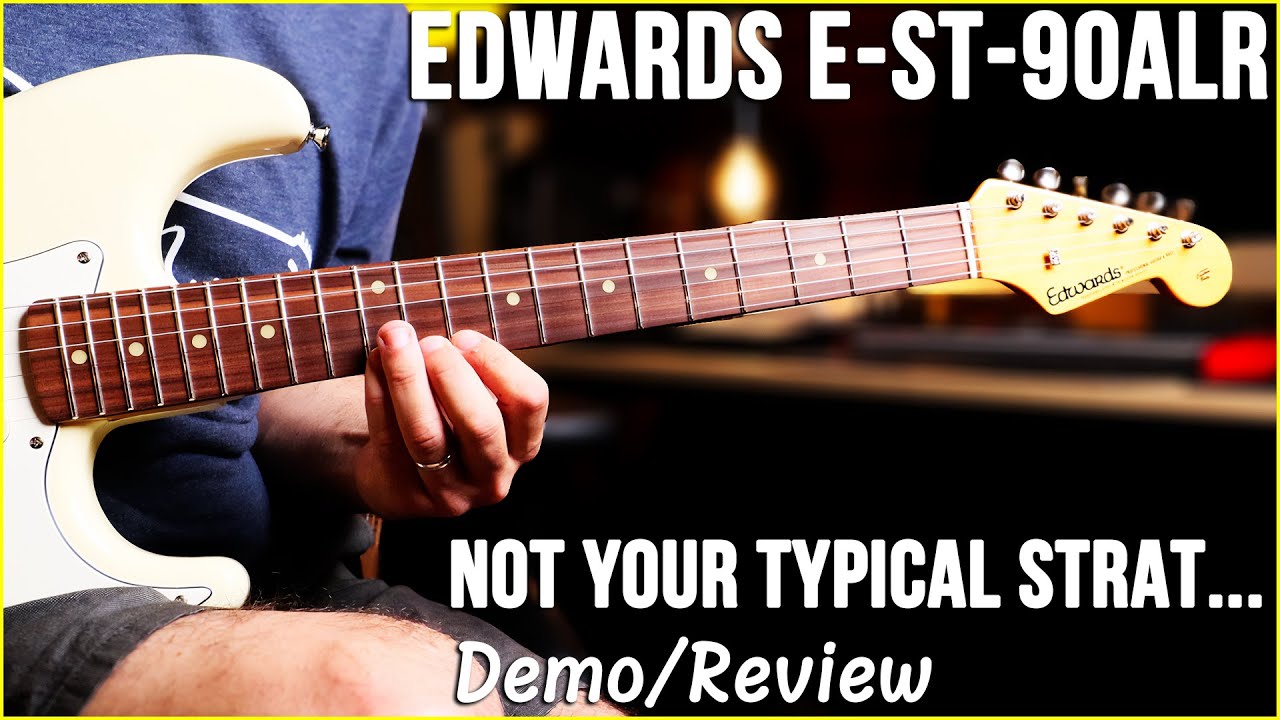 Edwards E-SE-100M ダンカンSSL-3＆SSL-1搭載！ - YouTube