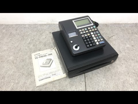 設定無料 CASIO TE-340 NL-300 レジスター 251005 設定無料 CASIO TE
