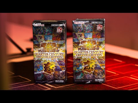 遊戯王 25th アートコレクション シュリンク付き 6box 遊戯王 QUARTER