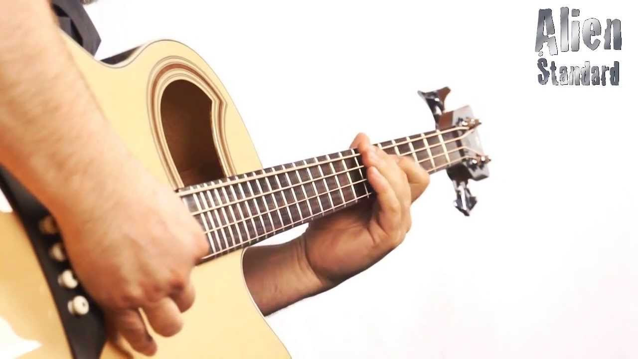 The RockBass Alien Standard 4-String - with Ove Bosch - YouTube