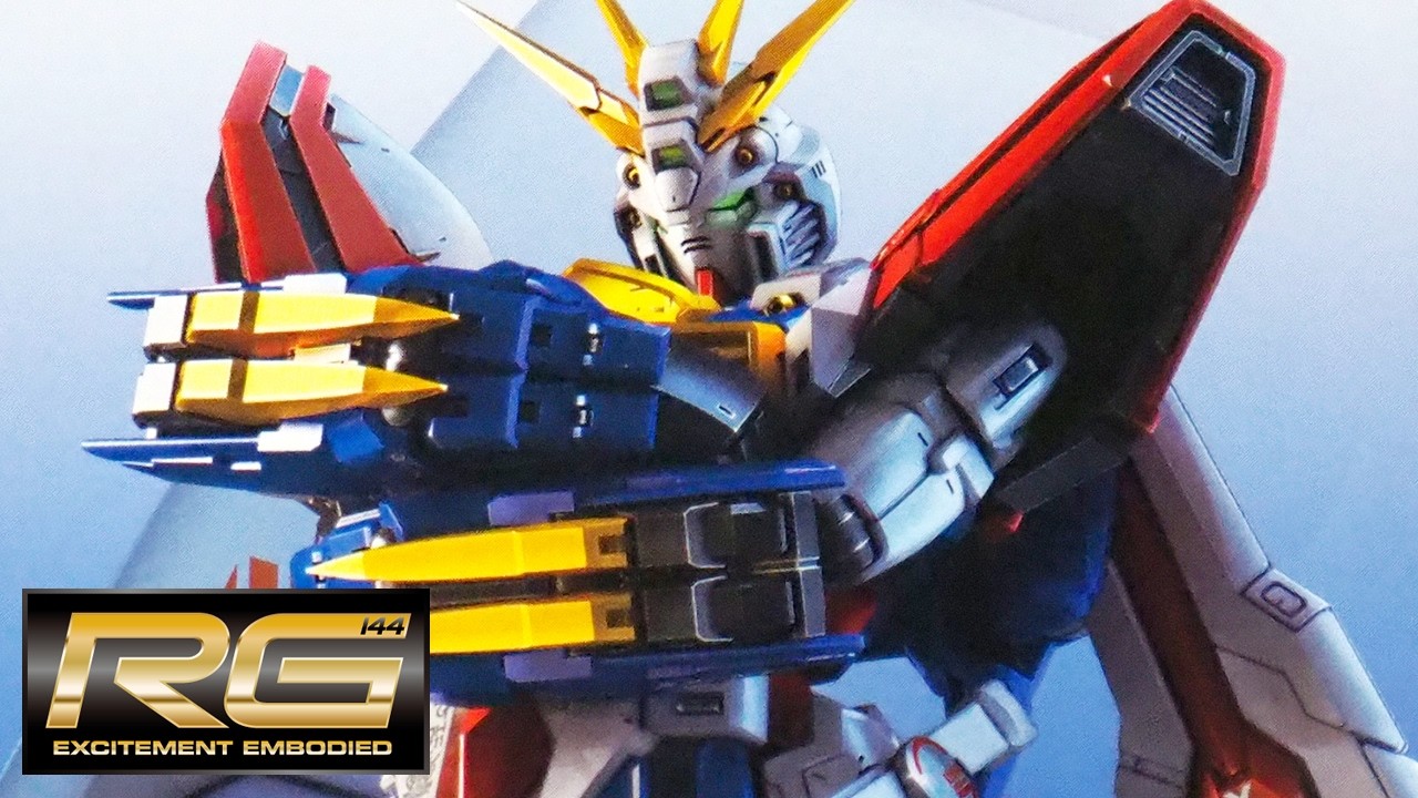 RG 1⁄144 ゴッドガンダム 完成品 塗装済 全塗装 ガンプラ プラモデル