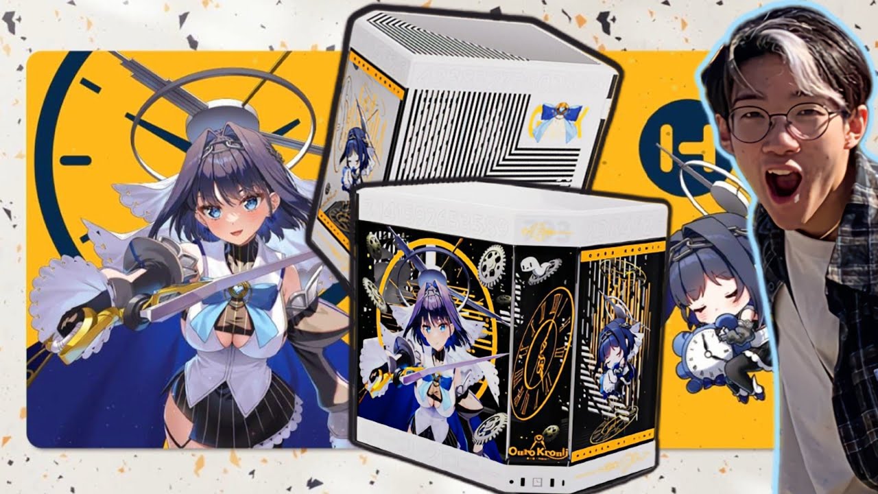 OURO KRONII PC Case UNBOXING [hololive × Hyte] - YouTube