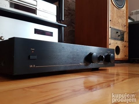 Nakamichi IA-3 Stereo Integrated Amplifier - YouTube