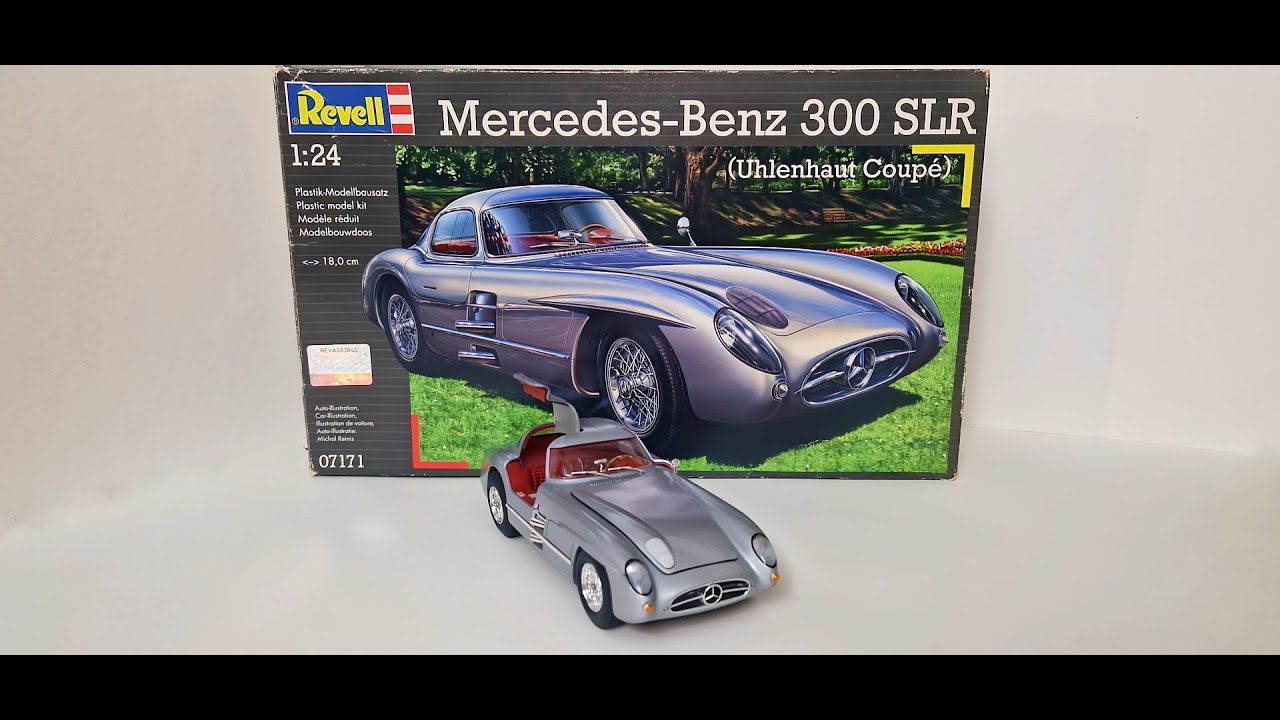 UNBOXING A LEGEND! Mercedes-Benz 300 SLR Uhlenhaut Coupe 1:24 by