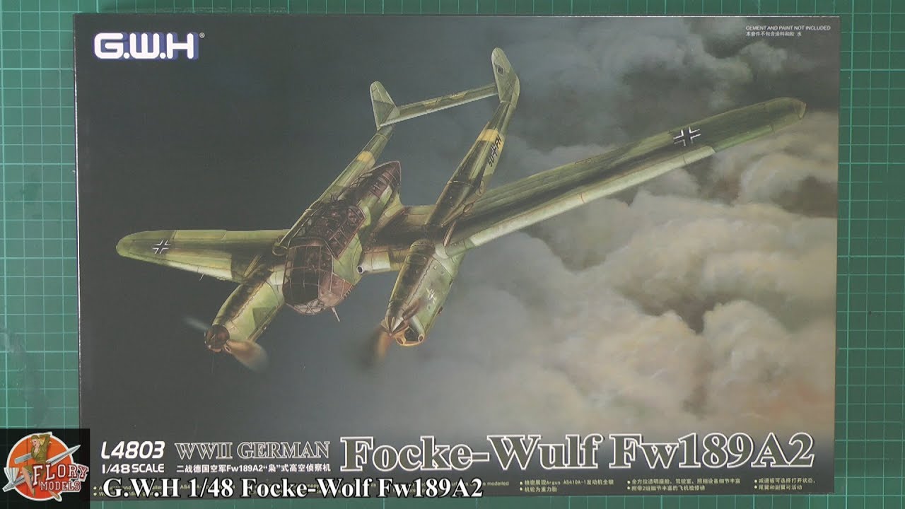 G.W.H 1/48 Focke Wolf Fw-189 A2 review - YouTube