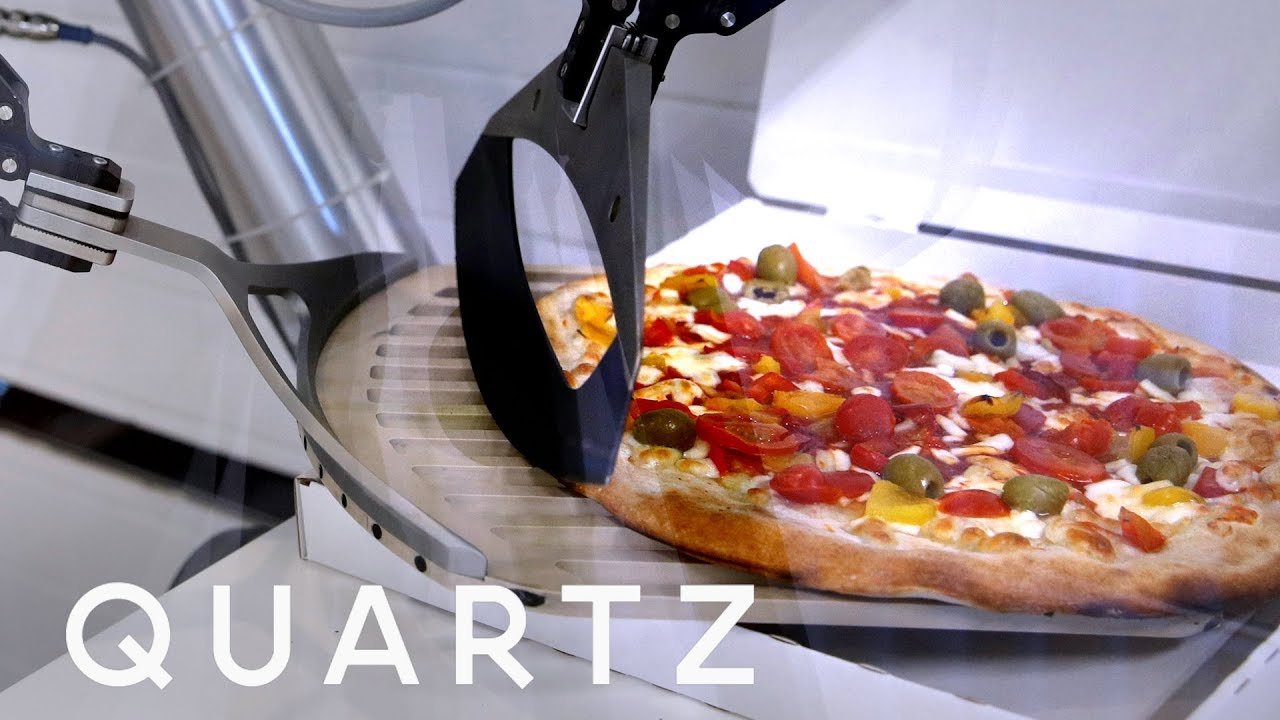 World's first robot equipped station to cook pizza | Design Indaba