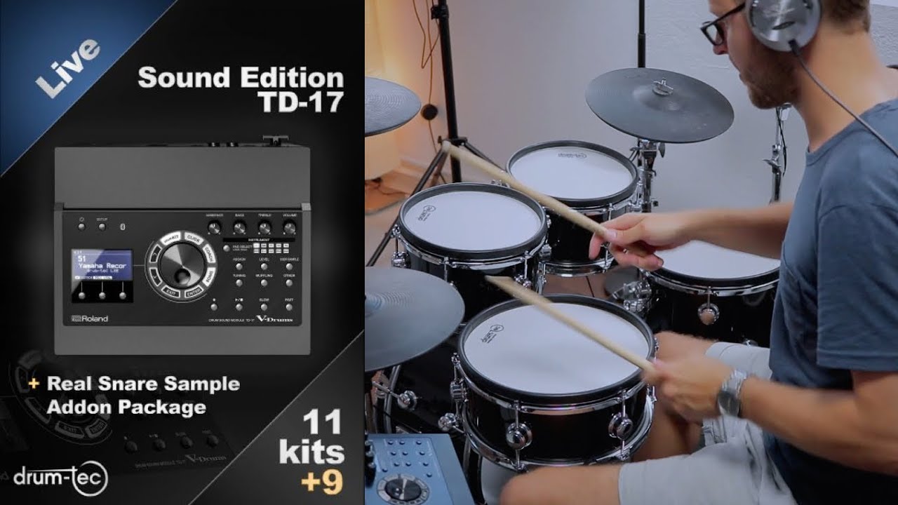 Roland TD-17KVX2 V-Drums Set | drum-tec