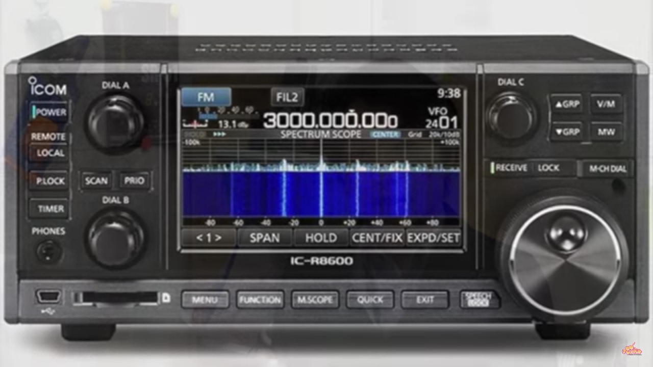 DCR&D-STARが聞ける！ 視覚的に楽しめる受信機ICOM IC-R8600まもなく