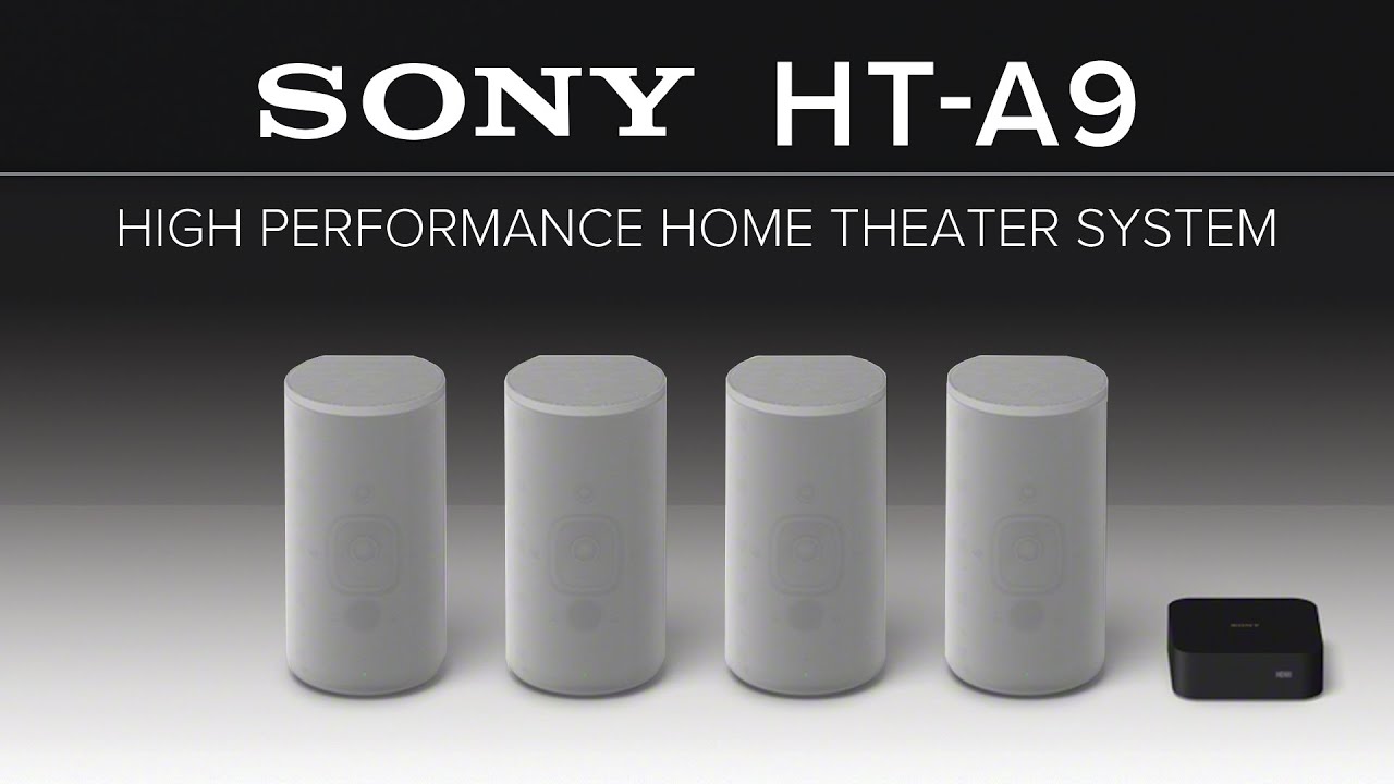 Sony HT-A9 Wireless Home Theater System: 360° Spatial Sound