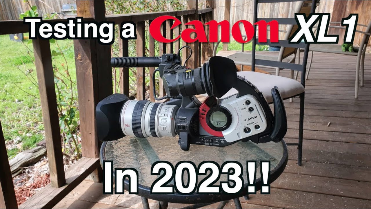 Using a Canon XL1 in 2023!! - YouTube