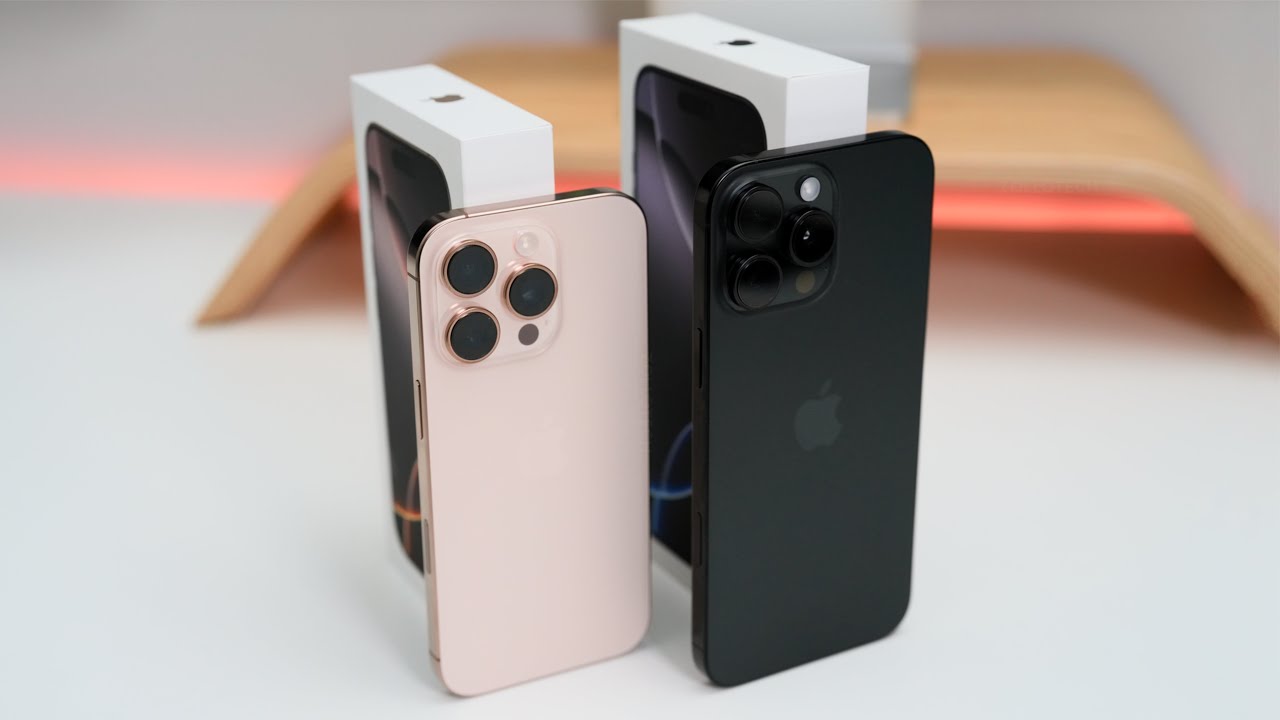iPhone 16 Pro and iPhone 16 Pro Max - Unboxing, Setup and First