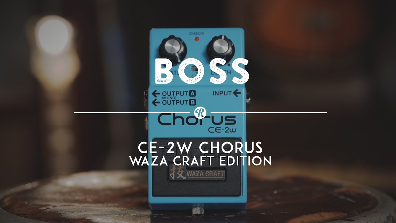 Boss CE-2W Chorus Waza Craft Special Edition | Reverb Demo Video