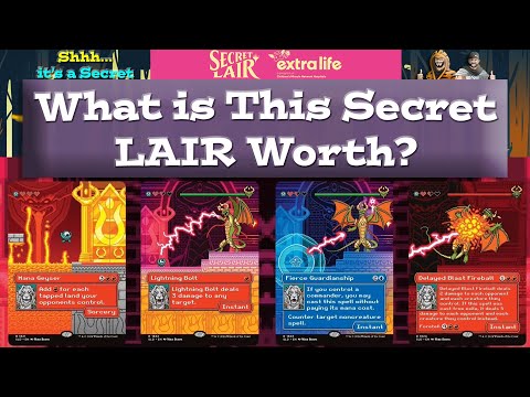 MTG Secret Lair EXTRA LIFE 2024 FOIL③ Secret Lair x Extra Life
