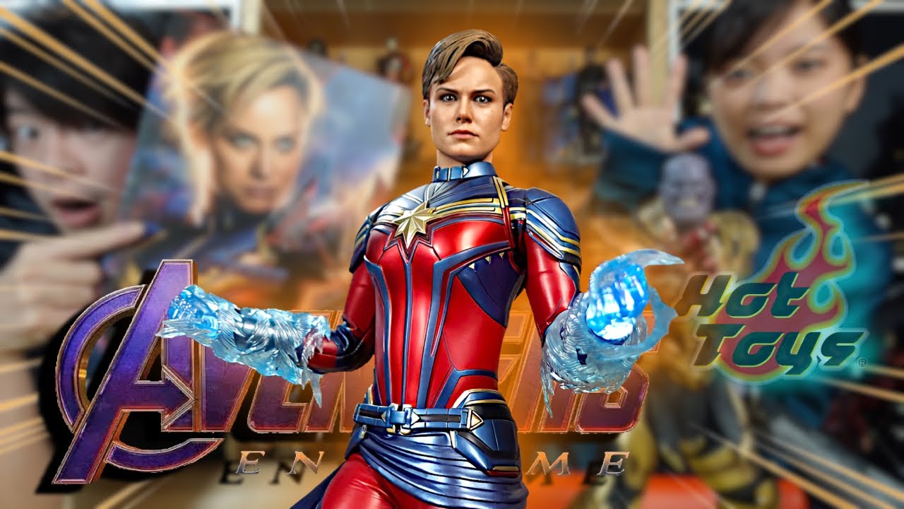 HOTTOYS】進化したヘッド＆ヒップ‼️EG版キャプテン・マーベルのご紹介