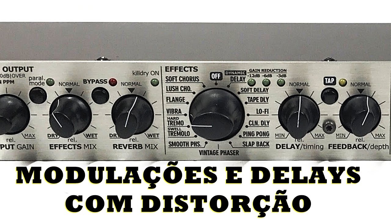TC ELECTRONIC G-SHARP - MODULAÇÕES E DELAYS COM DISTORÇÃO. - YouTube