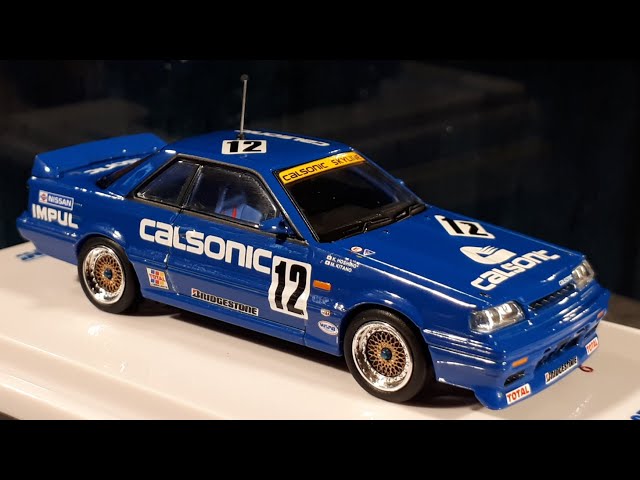 1/64 Nissan Skyline GTS-R R31 Calsonic 1989 JTC by Inno64 diecast