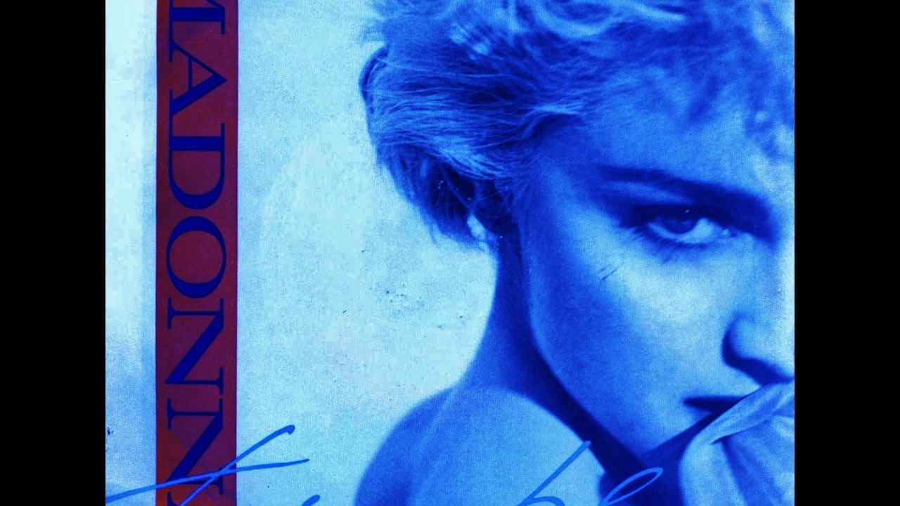 マドンナ TRUE BLUE 1986年 US製 宣伝用 ディスプレイスタンド