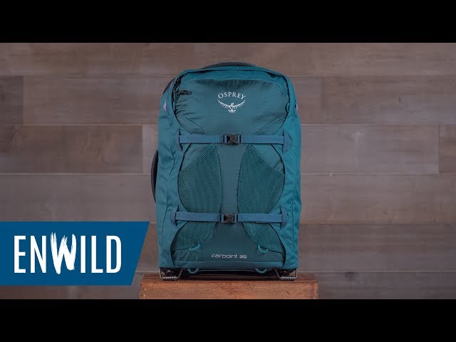 Osprey Farpoint Wheeled Travel Pack 36 - YouTube