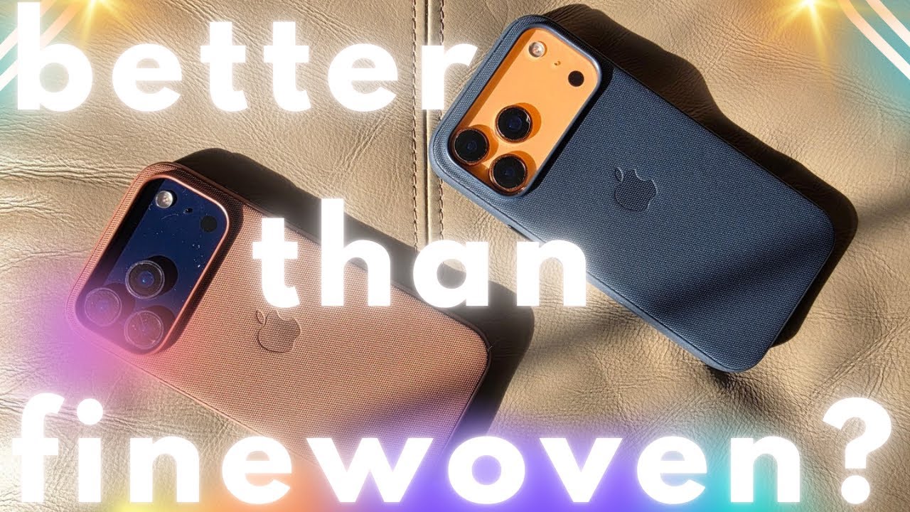 Apple TechWoven Cases! Hands-On and Fitting With iPhone 17 Pro Max