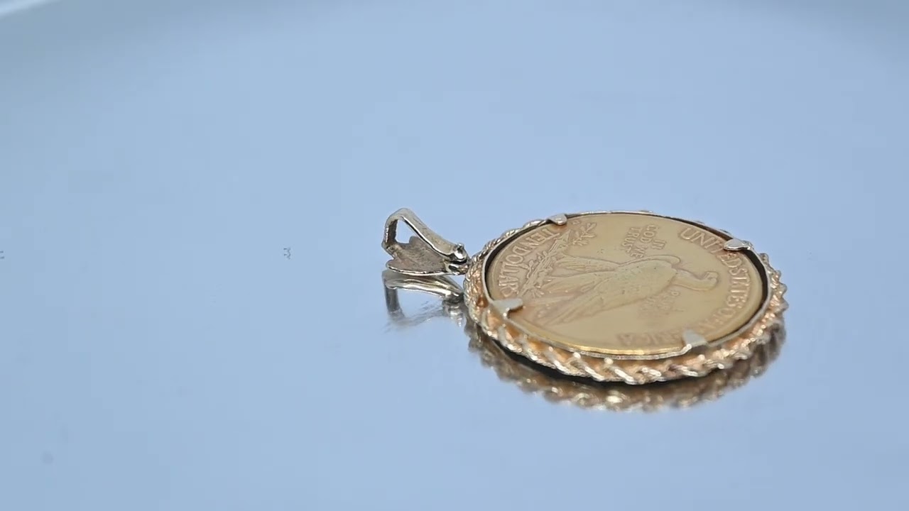 アンティーク インディアン金貨 アメリカ 10ドルコイン 1910年製