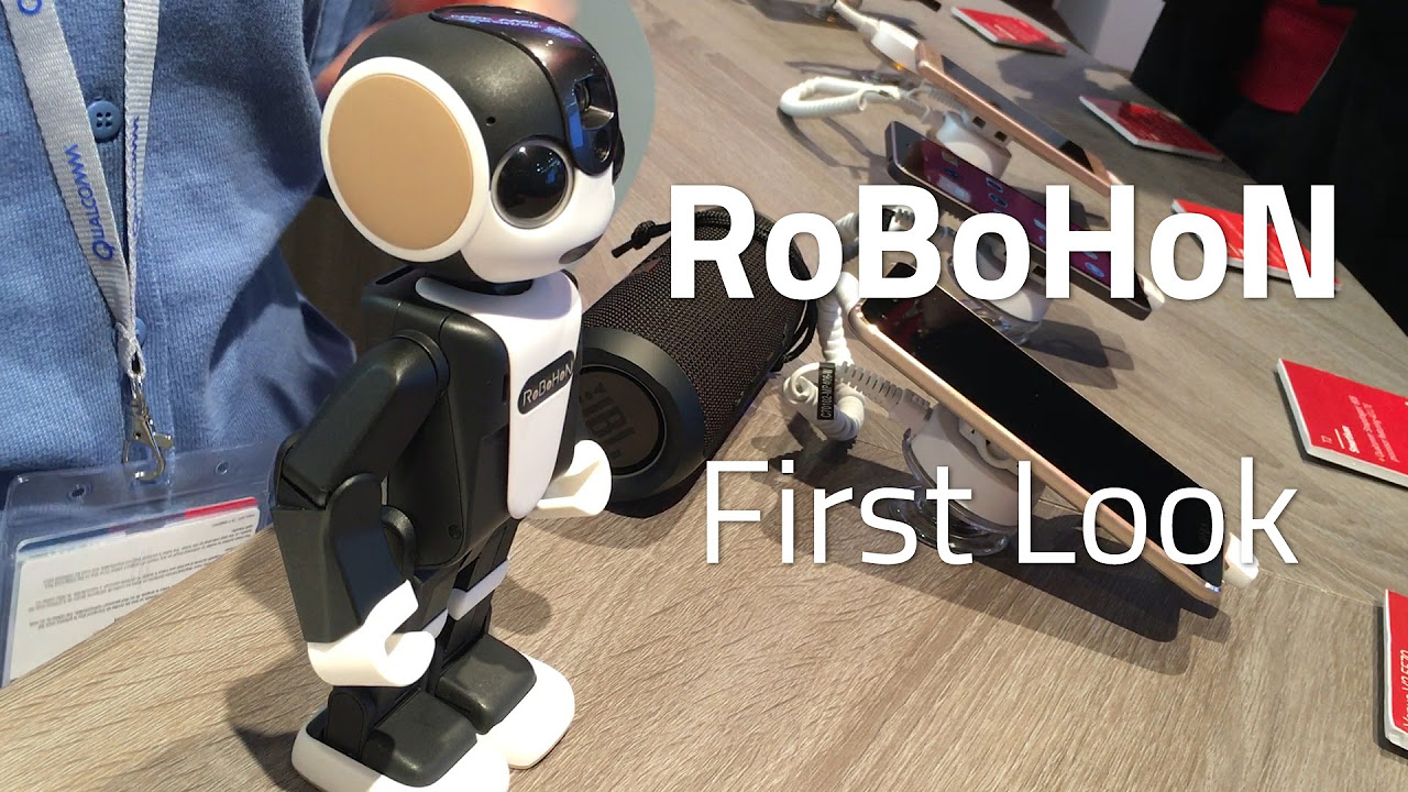 Sharp RoBoHoN First Look - YouTube