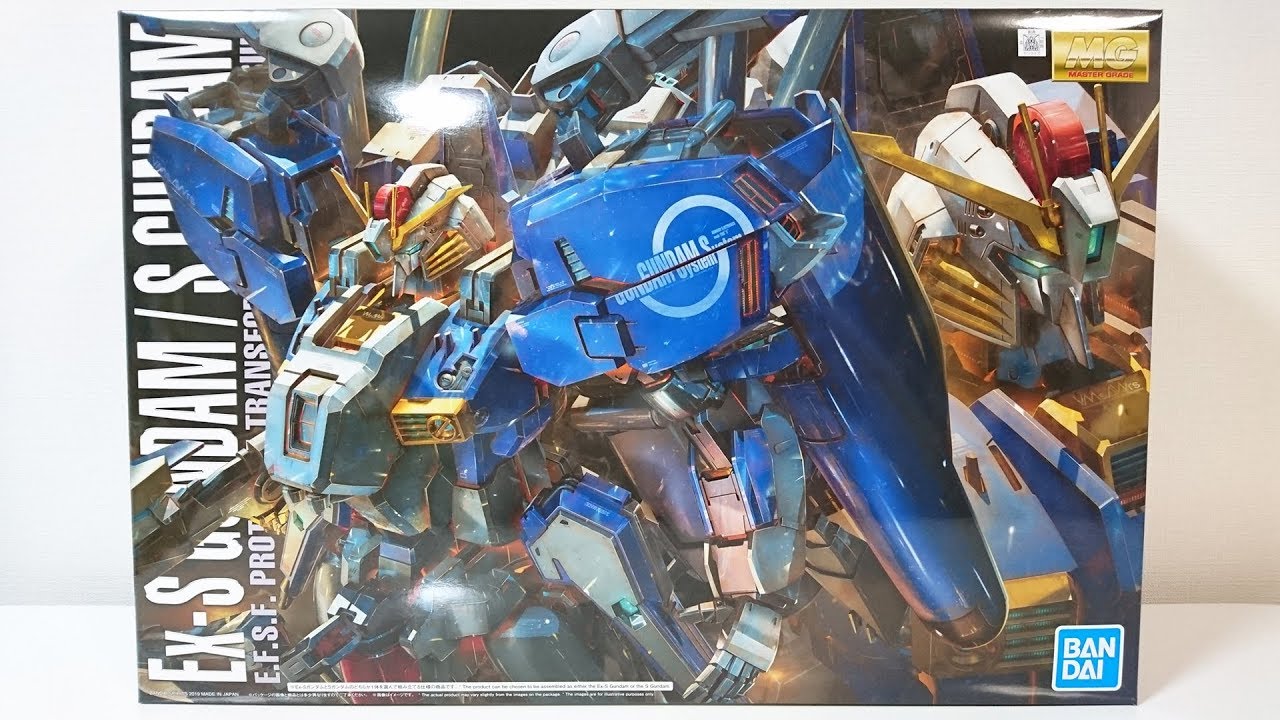 Gundam Sentinel] Gunpla MG 1/100 Ex-S Gundam / S Gundam Unboxing