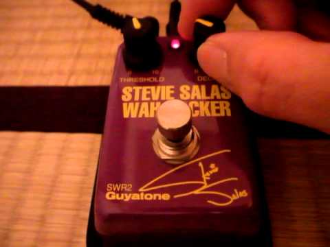 GUYATONE STEVIE SALAS WAH ROCKER-SWR2- - YouTube