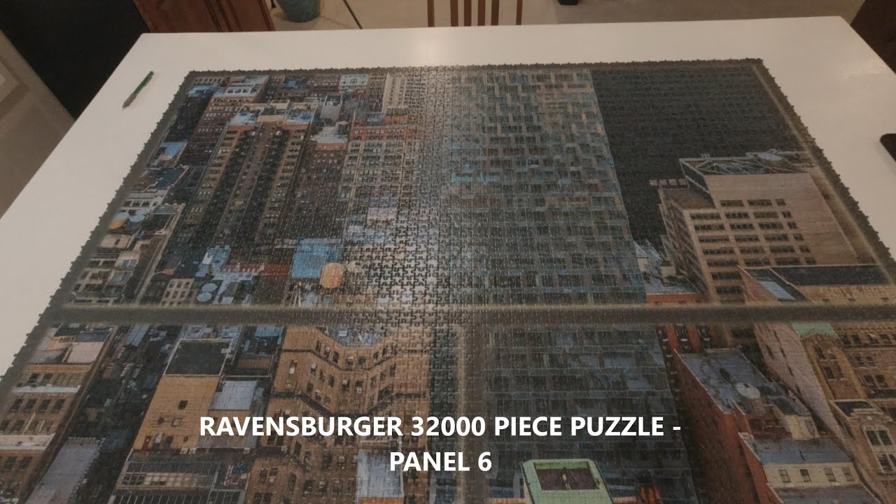 Ravensburger 32000piece puzzle - New York Skyline Panel #6 - YouTube