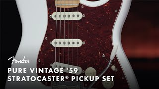 Pure Vintage '59 Stratocaster Pickup Set | Fender - YouTube