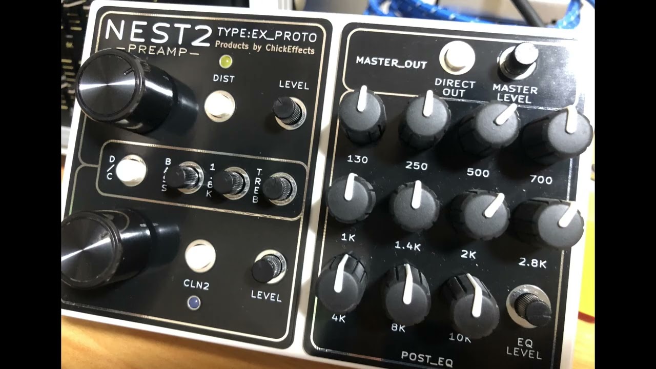 Chick Effects NEST2 EX プロトタイプ - YouTube