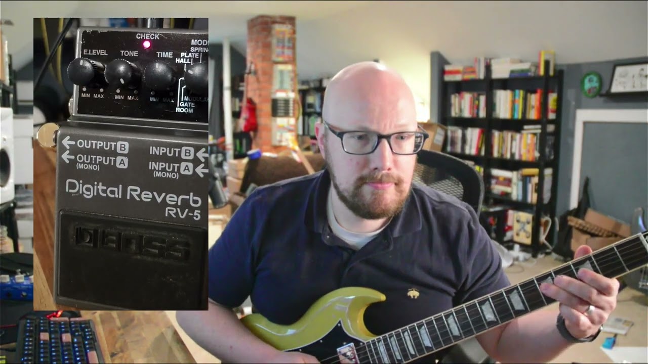 BOSS Digital Reverb RV-5 | Pedal Demo & Review | No Talking - YouTube