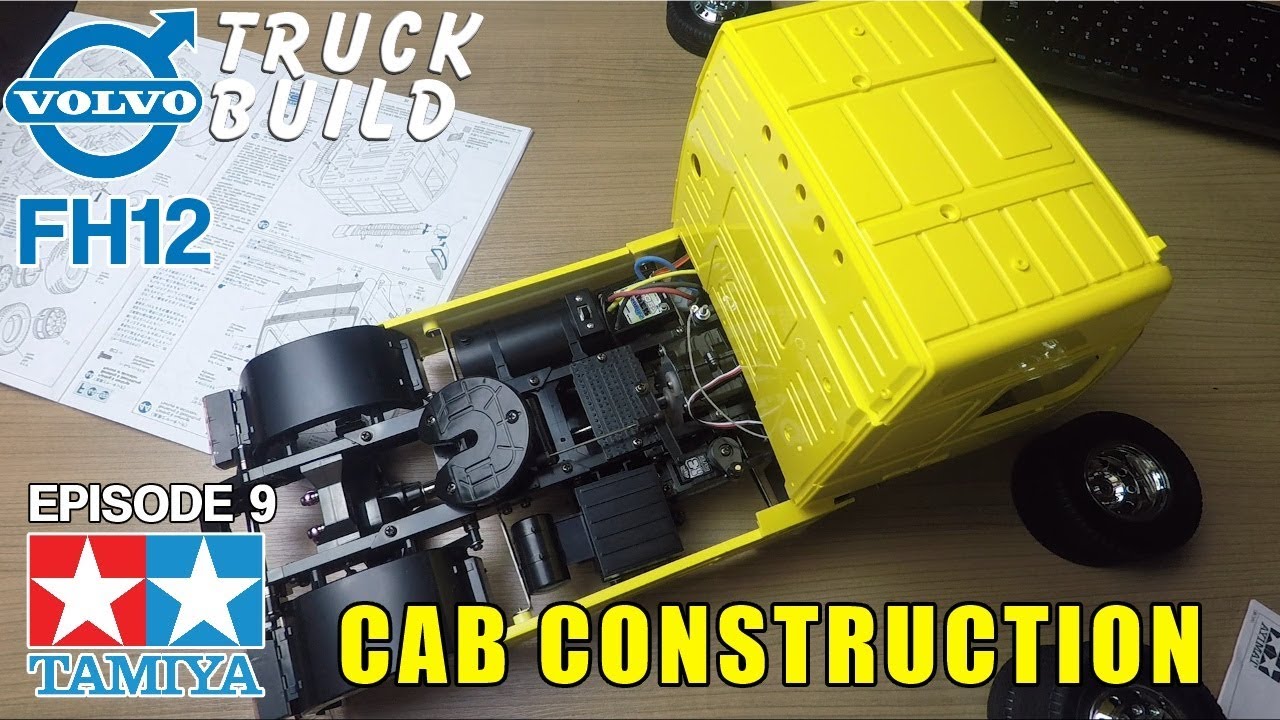 TAMIYA TRUCK BUILD | Volvo FH12 Globetrotter 420 - Episode 9 - YouTube