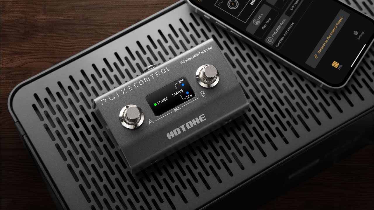 HOTONE | PULZE CONTROL | ワイヤレス MIDI コントローラー | 製品情報