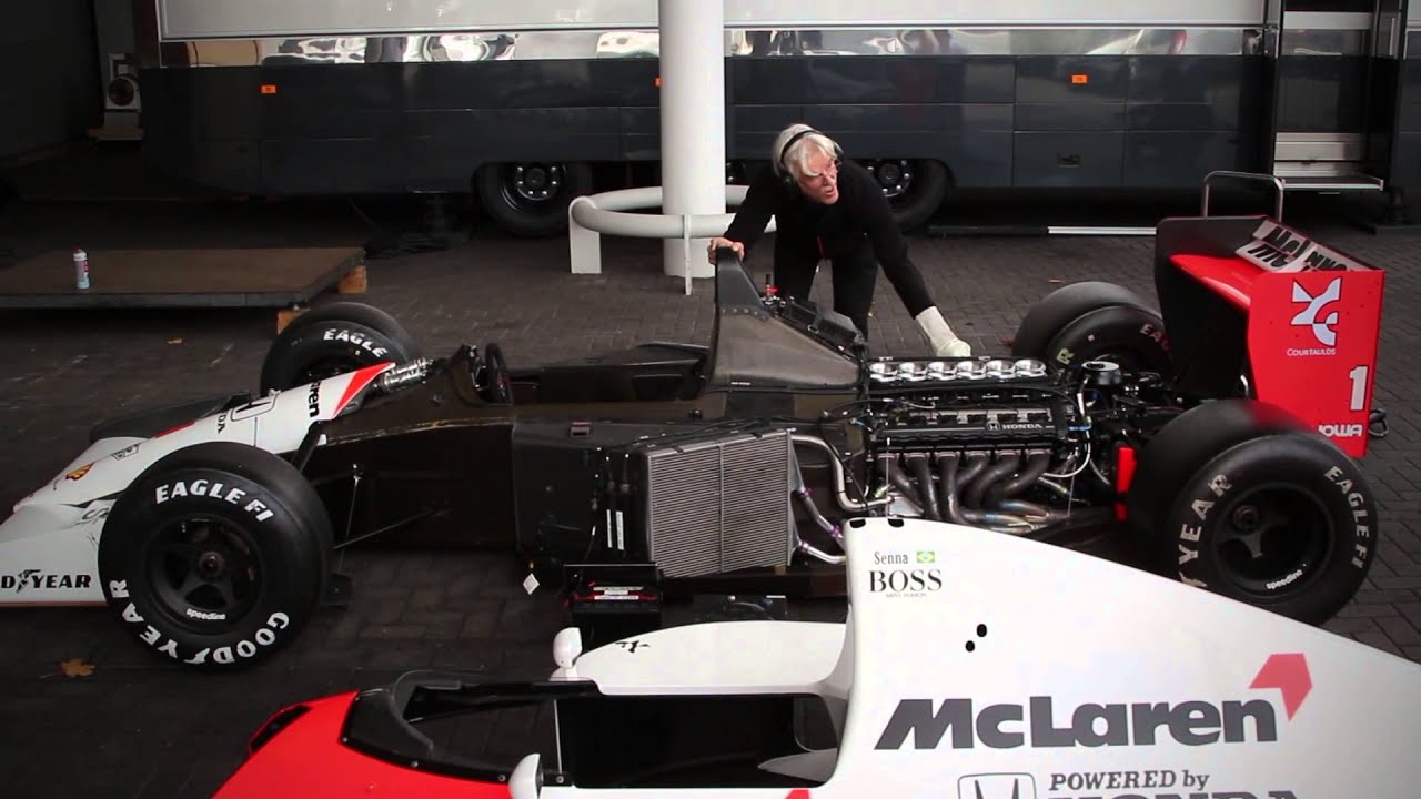 FIRE UP: 1991 McLaren MP4/6 V12 - YouTube